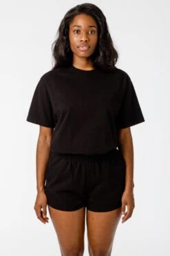 1203GD Unisex - Short Sleeve Binding Garment Dye T-Shirt 33 1203GD Unisex - Short Sleeve Binding Garment Dye T-Shirt -Tops Zone 1203GD black small paris