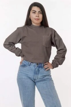 1210GD Unisex - 8.5 Oz. Heavy Jersey Boxy Work Shirt -Tops Zone 1210GD FALCON