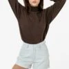 1811GD Unisex - Long Sleeve Garment Dye Turtleneck