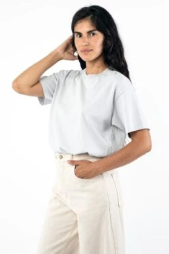 1812GD - Wide Tee -Tops Zone 1812gdLightGrey