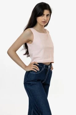 1822GD - Garment Dye Crop Tank -Tops Zone 1822 ltpinknatalie 00661c6d 1e32 415f 9b4e ef3d4597ba72