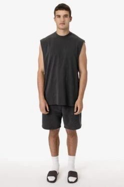 1865GD - 6.5oz Garment Dye Sleeveless Tee -Tops Zone 1865GD 1