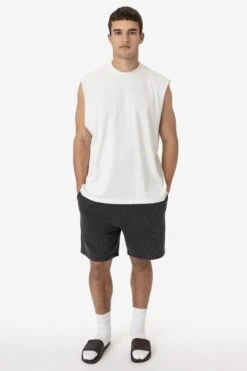 1865GD - 6.5oz Garment Dye Sleeveless Tee -Tops Zone 1865GD 2