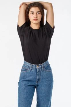 20001 Unisex - Fine Jersey Crew Neck T-Shirt 28 20001 Unisex - Fine Jersey Crew Neck T-Shirt -Tops Zone 20001 small edie 069