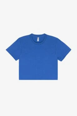 23302 - Fine Jersey Crop Top -Tops Zone 23302 ROYAL 875a45b8 e407 4aba 9241 0ea53cd1ff68