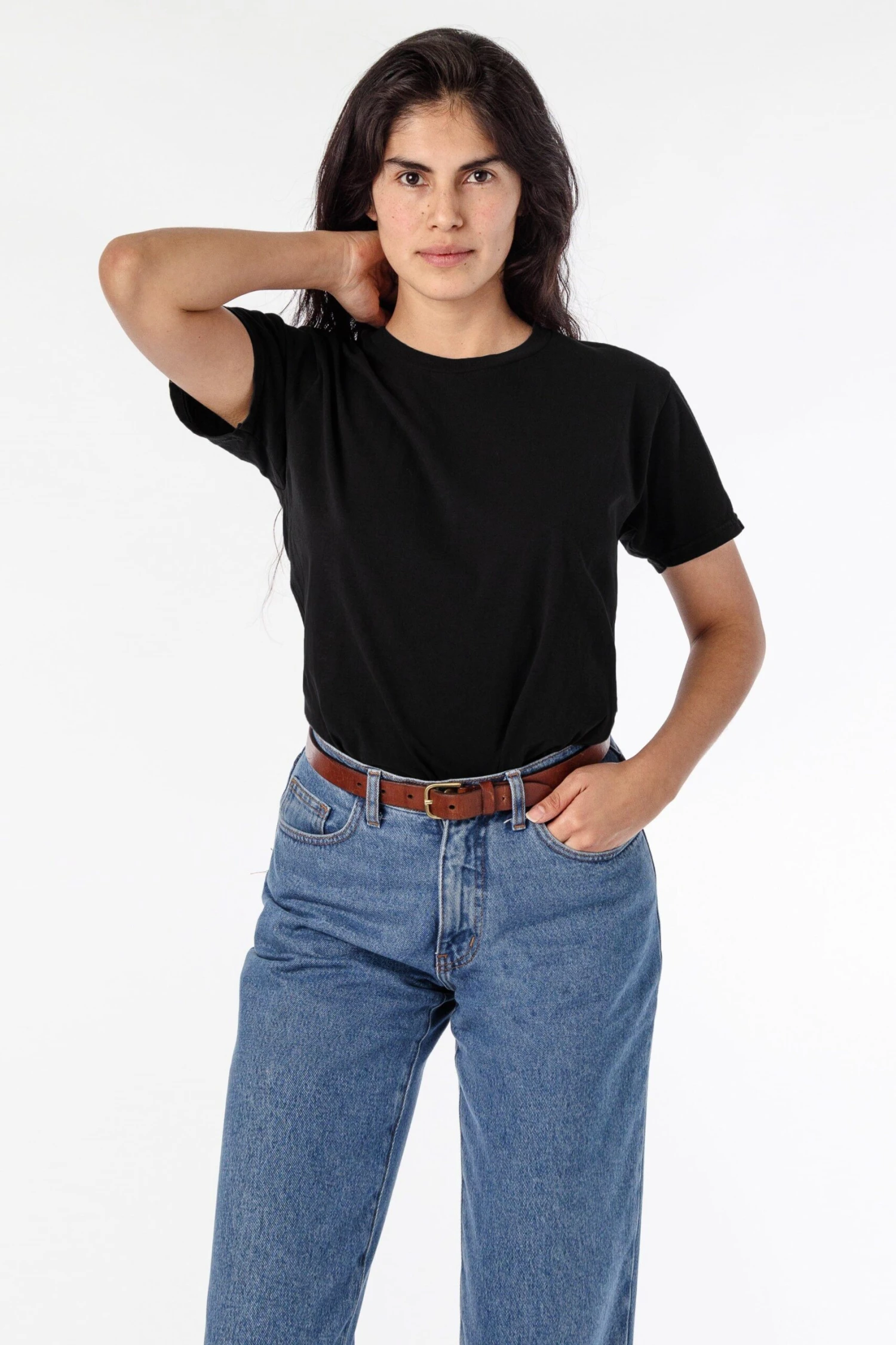 2802GD - Garment Dyed Short Sleeve Boyfriend Tee 7 2802GD - Garment Dyed Short Sleeve Boyfriend Tee - Image 7