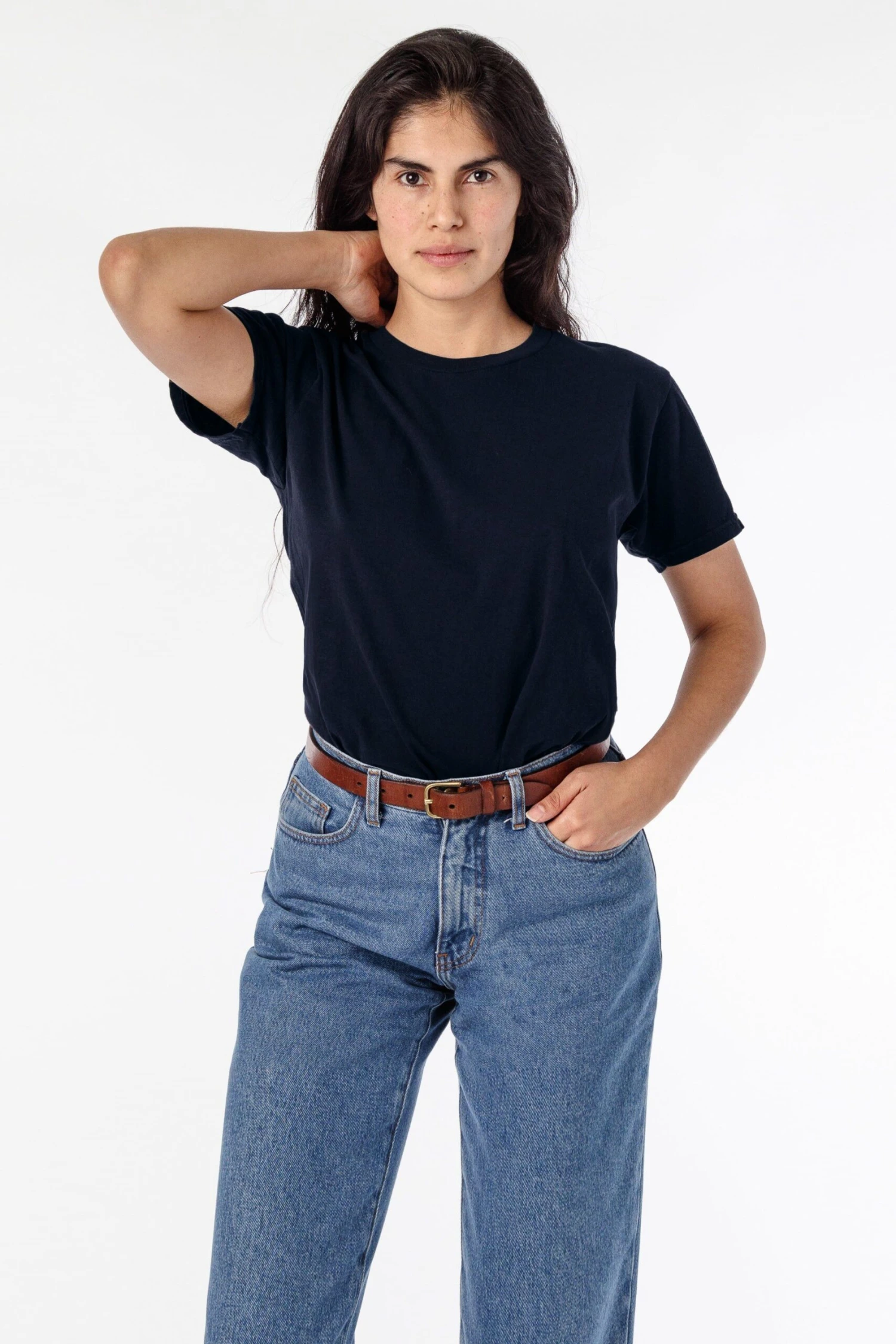 2802GD - Garment Dyed Short Sleeve Boyfriend Tee 8 2802GD - Garment Dyed Short Sleeve Boyfriend Tee - Image 8