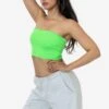3393GD - 2x1 Lettuce Cropped Tube Top