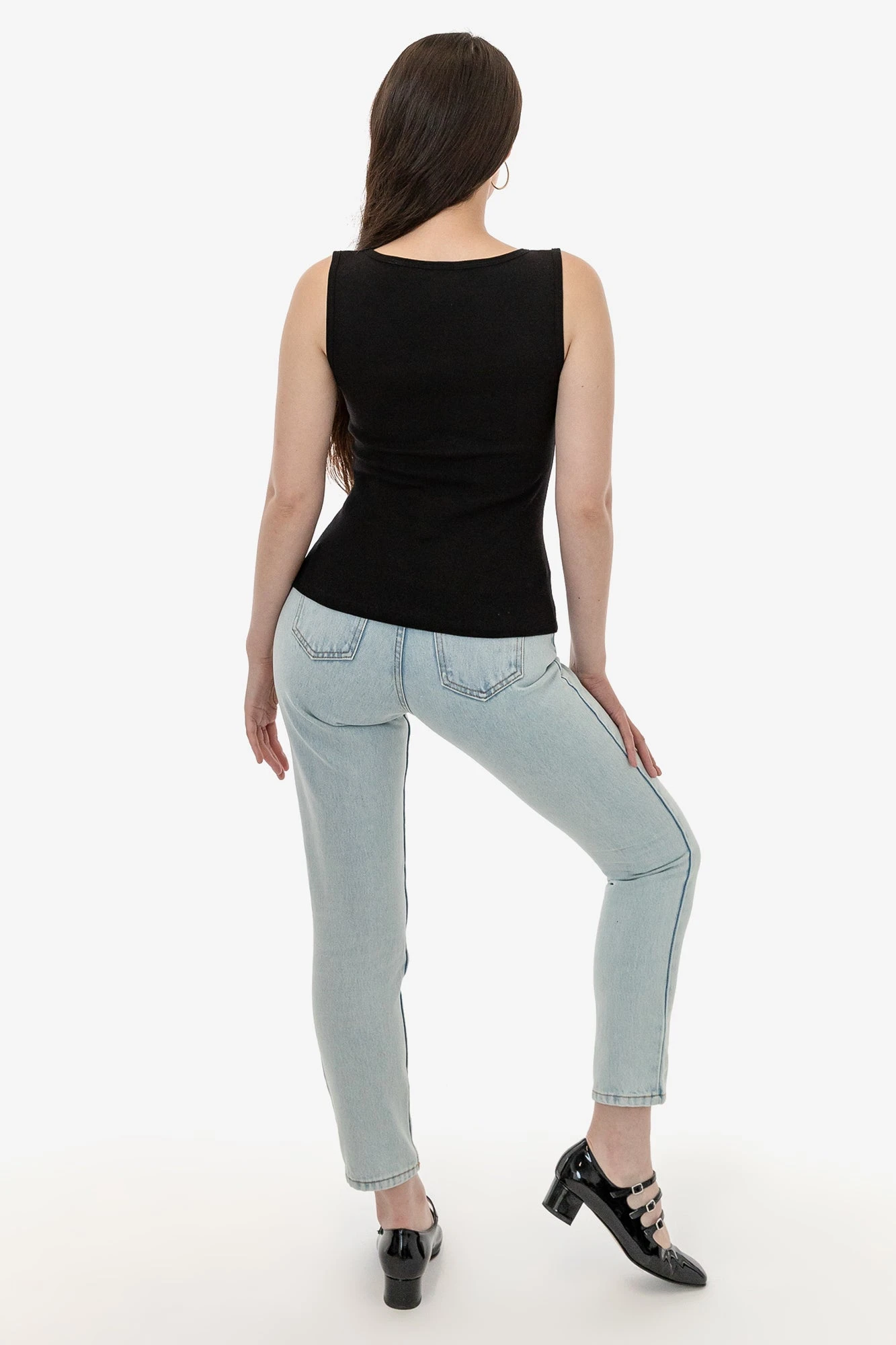 43045 - Baby Rib Sleeveless Boatneck Top 11 43045 - Baby Rib Sleeveless Boatneck Top - Image 11