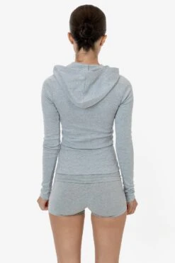 43098 - Baby Rib Long Sleeve Hoodie -Tops Zone 43098 LAUREN HGRY2f