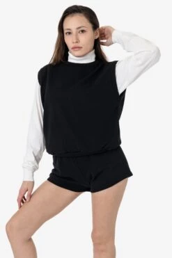 54065 - California Fleece Unisex Vest -Tops Zone 54065 RURIKA 4