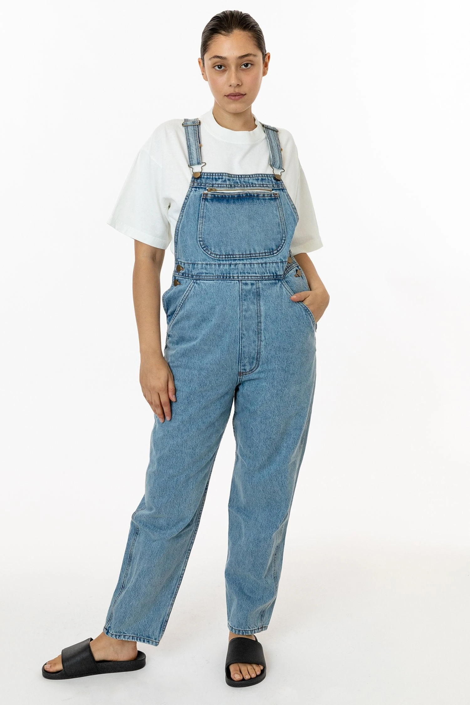 RDNU07 Mix - Unisex 14 Oz. Denim Overall 3 RDNU07 Mix - Unisex 14 Oz. Denim Overall - Image 3