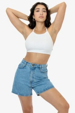 73081 - Interlock Halter Top 19 73081 - Interlock Halter Top -Tops Zone 73081 BRITTANY WHITE 2