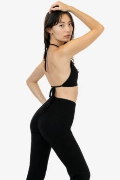 73081 - Interlock Halter Top 28 73081 - Interlock Halter Top -Tops Zone 73081 RENE BLACK 1