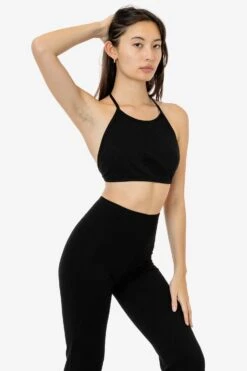 73081 - Interlock Halter Top 27 73081 - Interlock Halter Top -Tops Zone 73081 RENE BLACK 2