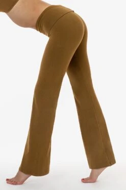 8300GD - Garment Dye Yoga Legging -Tops Zone 8300GD BRASSS