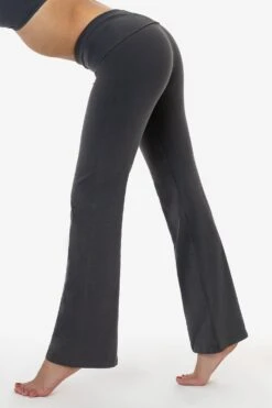 8300GD - Garment Dye Yoga Legging -Tops Zone 8300GD DOLPHINBLUES