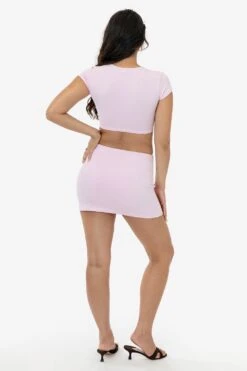 8384GD - Garment Dye Mini Tube Skort -Tops Zone 83072GD 8384GD BRITTANY 3k