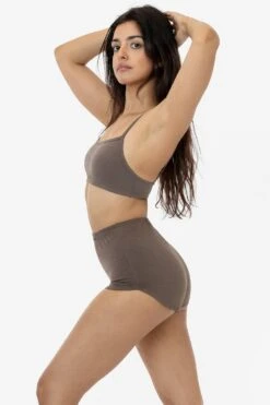 8314GD - Garment Dye Dolphin Hem Hot Short 15 8314GD - Garment Dye Dolphin Hem Hot Short -Tops Zone 8314GD FALCON NATALIE 3