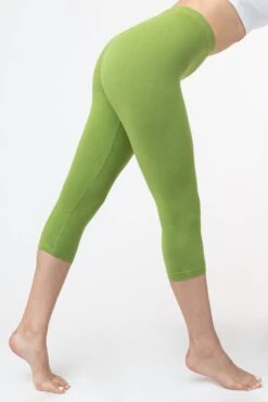 83216GD - Garment Dye Cropped Legging 14 83216GD - Garment Dye Cropped Legging -Tops Zone 83216celery
