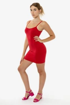 83601GD - Garment Dye Spaghetti Mini Dress -Tops Zone 83601GD F1 8