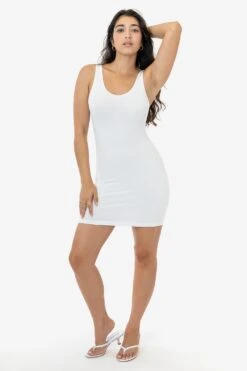 83610GD - Garment Dye Tank Mini Dress -Tops Zone 83610GD BRITTANY F 1k