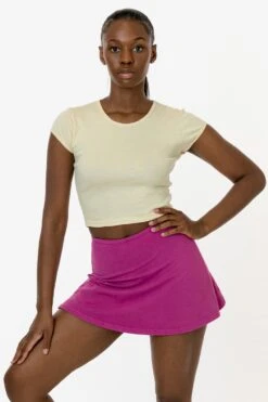8381GD - Garment Dye Cheer Skort 22 8381GD - Garment Dye Cheer Skort -Tops Zone 8381GD BERRY1