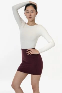 8385GD - Garment Dye Mini Skirt -Tops Zone 8385 port