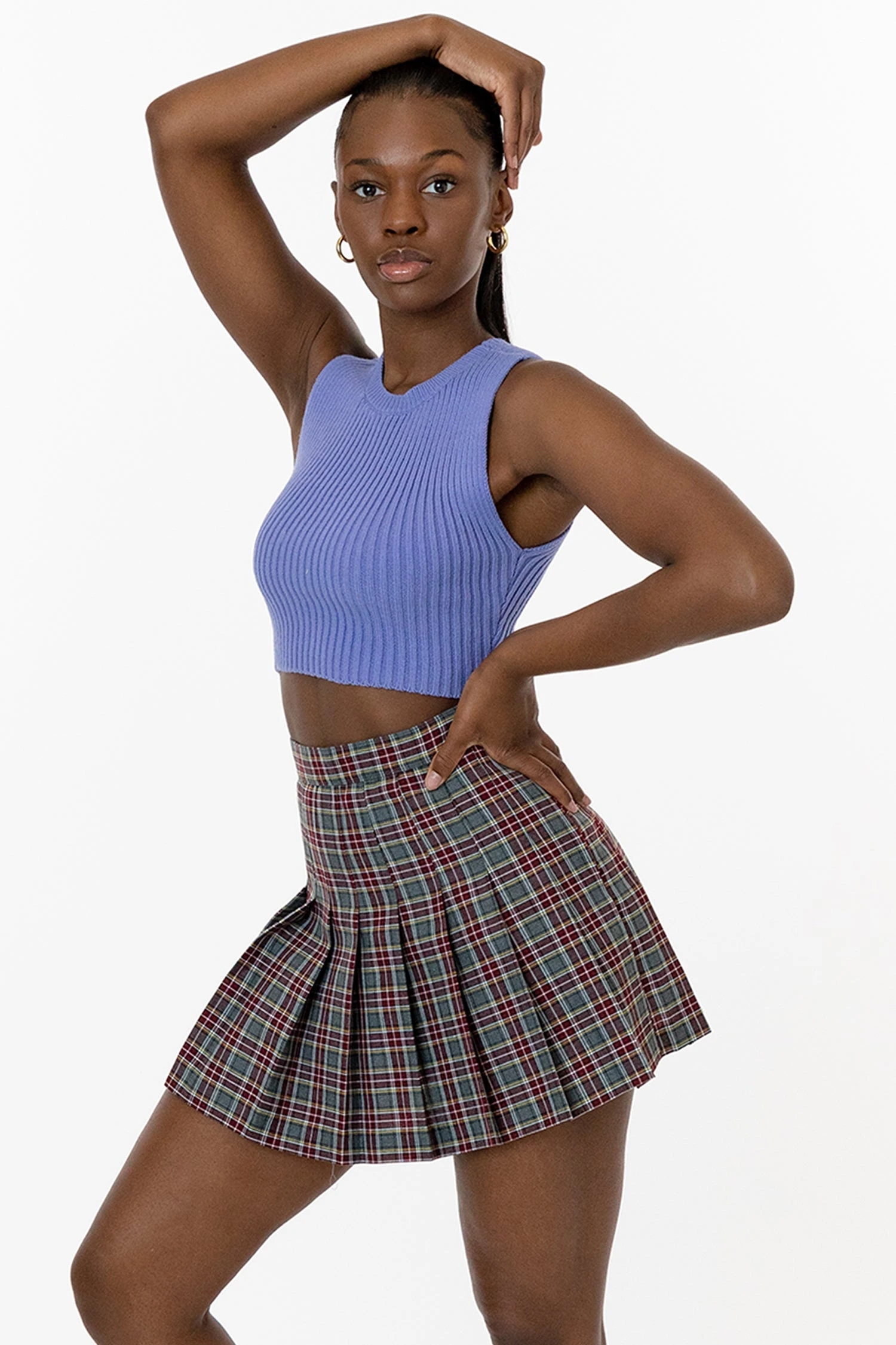RGB300P - Plaid Tennis Skirt 5 RGB300P - Plaid Tennis Skirt - Image 5