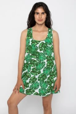 RPCH03 - Chiffon A-Line Mini Dress -Tops Zone Dress18