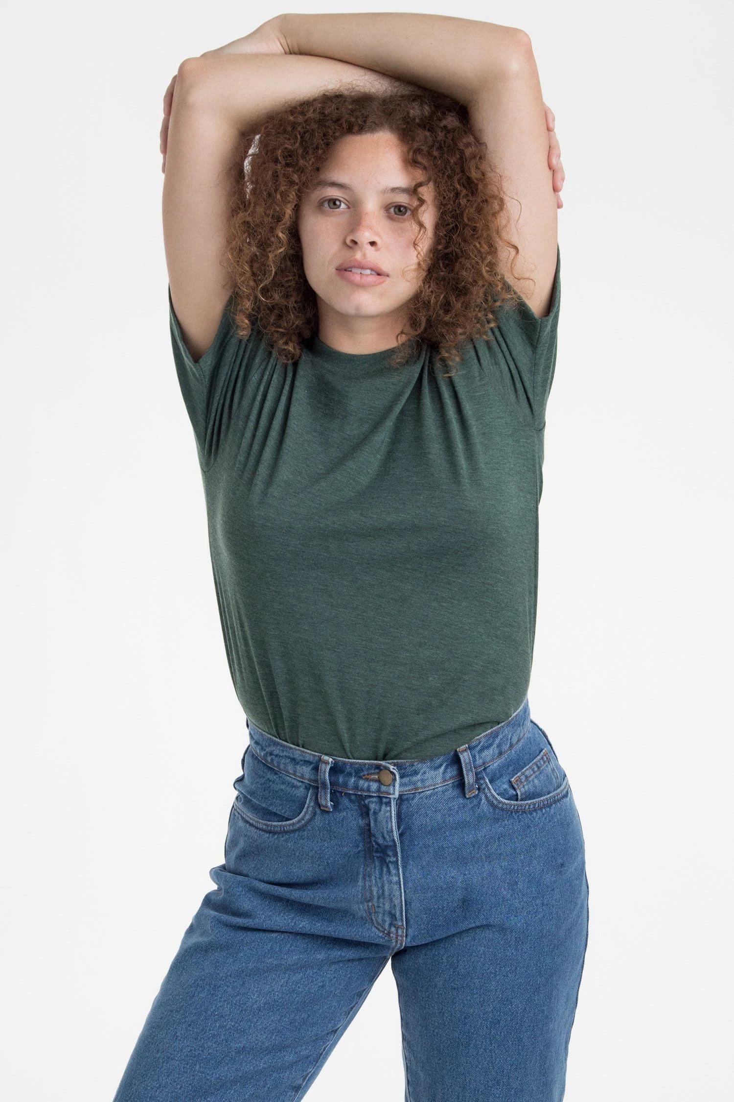 FF01 Unisex - Poly-Cotton Crew Neck T-Shirt 2 FF01 Unisex - Poly-Cotton Crew Neck T-Shirt - Image 2