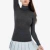 FF306 - 50/50 Poly Cotton Mock Turtleneck