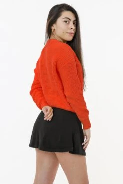 FMP01 Unisex - Unisex Fisherman Pullover -Tops Zone FMP01 BRIGHTORANGE blk