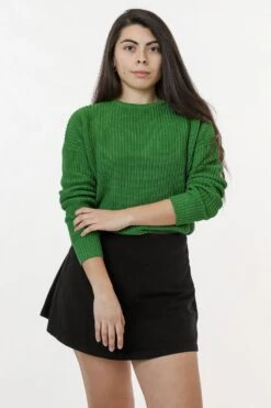 FMP01 Unisex - Unisex Fisherman Pullover -Tops Zone FMP01 GREEN BLK 1