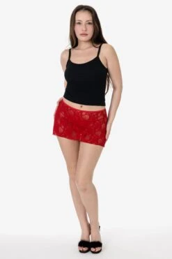 FNS384 - Floral Lace Micro Mini Slip Skirt 15 FNS384 - Floral Lace Micro Mini Slip Skirt -Tops Zone FNS384 MORELLO 6 83f24843 15b3 4909 a889 b42b62b1f74a