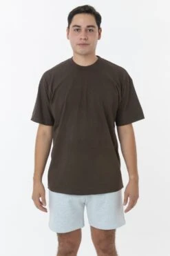 HF02 - Heavy Fleece Sweat Short (Piece Dye) -Tops Zone HF02 ASH M