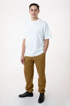 HF04 - Heavy Fleece Sweatpants (Garment Dye 2) -Tops Zone HF04GD BRASS M 51738561 e228 44ca a005 e90a05eb2eb3