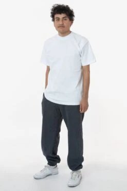 HF04 - Heavy Fleece Sweatpants (Garment Dye) -Tops Zone HF04GD DOLPHINBLUE M 6d18c377 9bc8 4b42 9b4a 6eadfd68a678