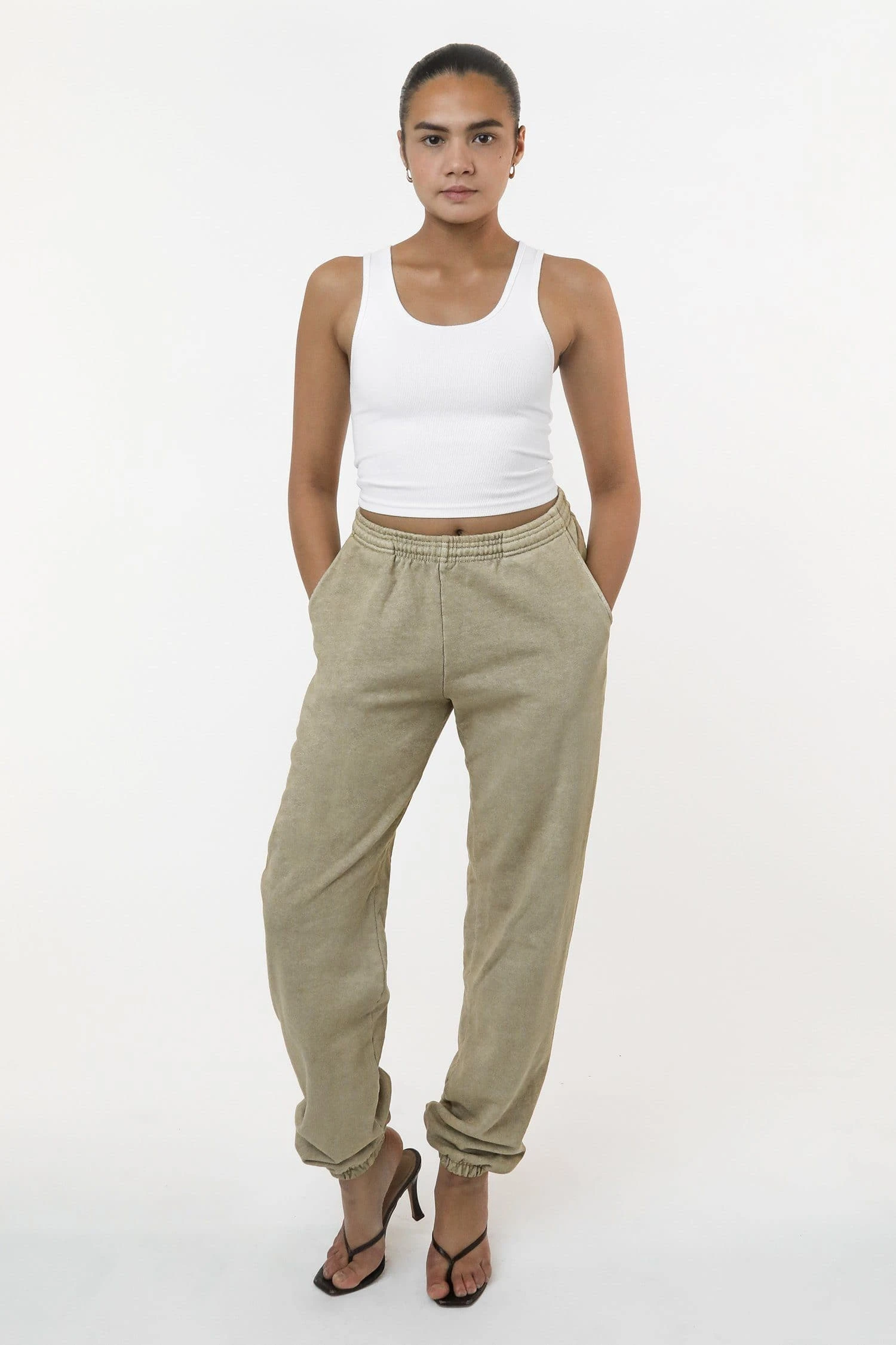 HF04 - Heavy Fleece Sweatpants (Pigment Dye) 5 HF04 - Heavy Fleece Sweatpants (Pigment Dye) - Image 5