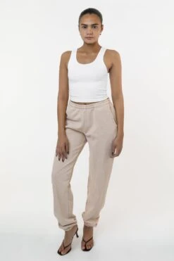 HF04 - Heavy Fleece Sweatpants (Pigment Dye) 18 HF04 - Heavy Fleece Sweatpants (Pigment Dye) -Tops Zone HF04GD ROSEQUARTZ W