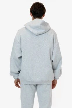 HFX409 - Heavy Fleece Wide Hoodie (Piece Dye) 8 HFX409 - Heavy Fleece Wide Hoodie (Piece Dye) -Tops Zone HFX 409 ASH M4