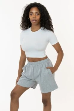 1242GD Unisex - Heavy Jersey Garment Dye Gym Shorts 29 1242GD Unisex - Heavy Jersey Garment Dye Gym Shorts -Tops Zone HG3