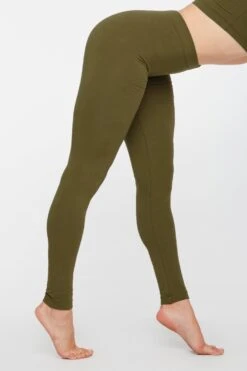 83280 - Cotton Spandex Jersey Leggings 26 83280 - Cotton Spandex Jersey Leggings -Tops Zone LEGGINGS OLIVE