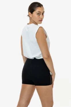 RLH747 - 2 Tone Leather Ottoman Short 10 RLH747 - 2 Tone Leather Ottoman Short -Tops Zone LOR 12S