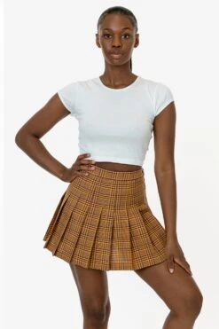 RGB300P - Plaid Tennis Skirt 39 RGB300P - Plaid Tennis Skirt -Tops Zone Layer4