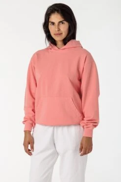 MWT09GD Unisex - Long Sleeve Garment Dye French Terry Pullover Hoodie -Tops Zone MWT09GD salmon sofia2 f6fdcfe9 d0f4 44b4 b38b 13c63bcdedc5