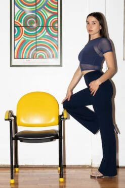 PON300 - Ponte Flared Legging 15 PON300 - Ponte Flared Legging -Tops Zone PON300 Navy2