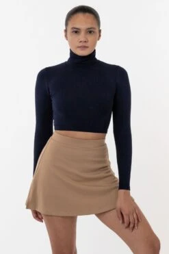 PON481 - Ponte A-Line Skort 21 PON481 - Ponte A-Line Skort -Tops Zone PON481 khaki 1