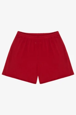 PRM442 Unisex - Pro Mesh Gym Shorts -Tops Zone PRM442 RED FRONT 199936ac dbe8 4d72 b69d 8ffb31a7e3a2