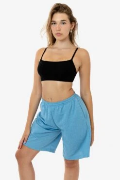 PRM443 Unisex - Pro Mesh Long Shorts -Tops Zone PRM443 GRACIE COLUMBIABLUE 1